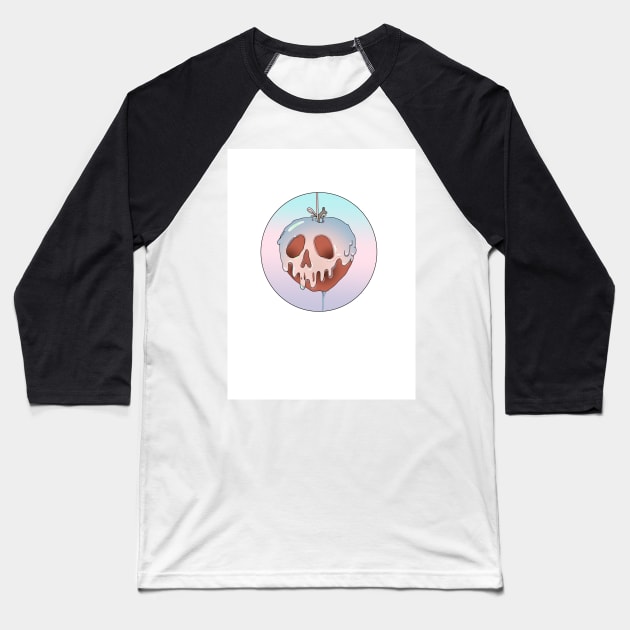 Bad apple Baseball T-Shirt by Suzannafell